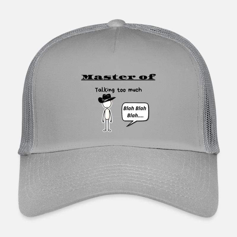 Maître de trop parler Casquette trucker enfant
