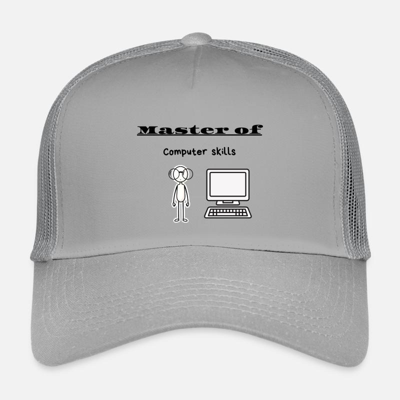 Master en informatique Casquette trucker enfant