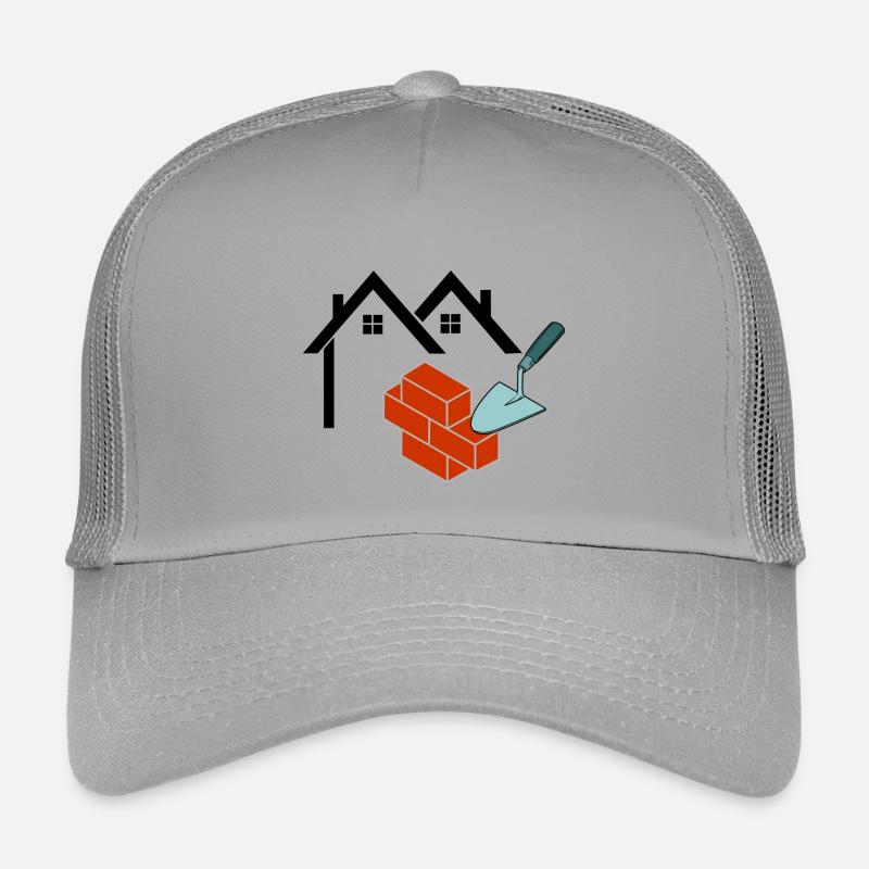 Mason Logo - Kinder Trucker-Cap - Hellgrau