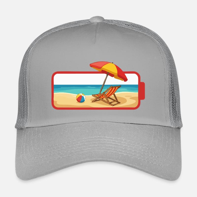 Été Plage Parasol Chaise Casquette trucker enfant