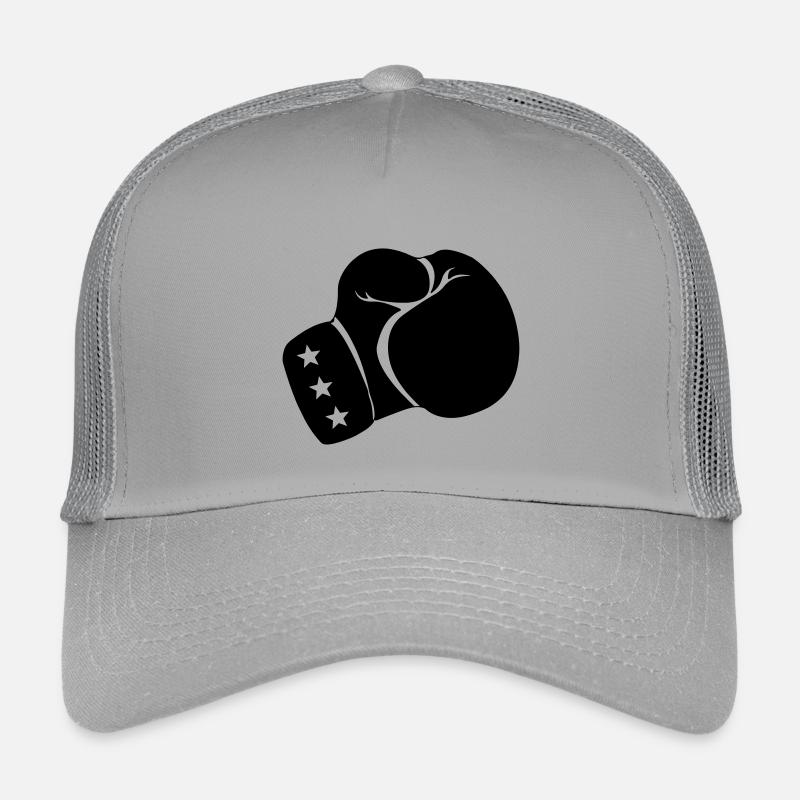 Boxhandschuh Boxen - Kinder Trucker-Cap - Hellgrau