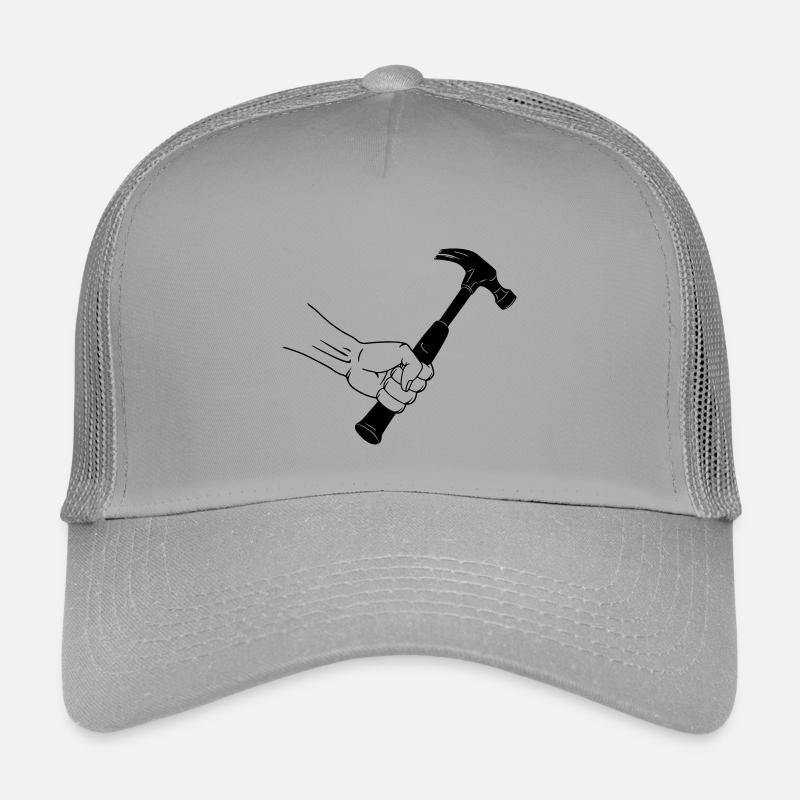 Marteau à la main poing Casquette trucker enfant
