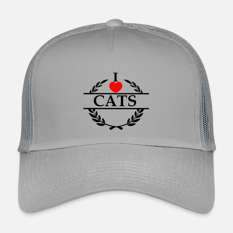 J’aime les chats Casquette trucker enfant