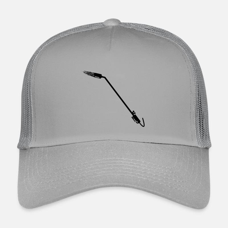 Dachdecker-Gasbrenner - Kinder Trucker-Cap - Hellgrau