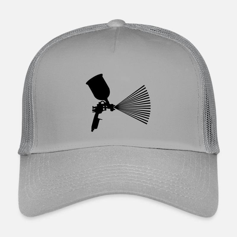Sprühfarbe mit Strahl Kinder Trucker-Cap