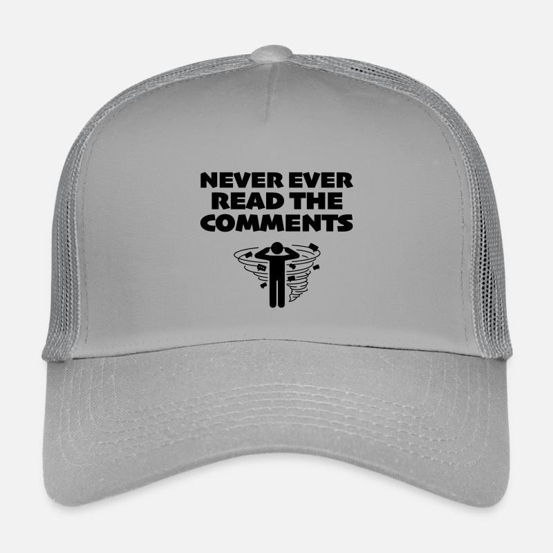 Never Ever Read the Comments Online Kids’ Trucker Cap