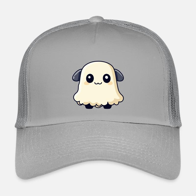 Schaf Halloween Geist Kinder Trucker-Cap