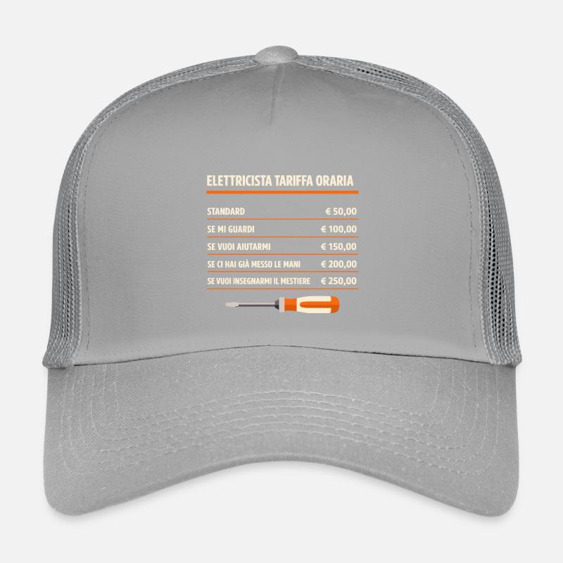Electrician Hourly Rate Funny Prank Kids’ Trucker Cap