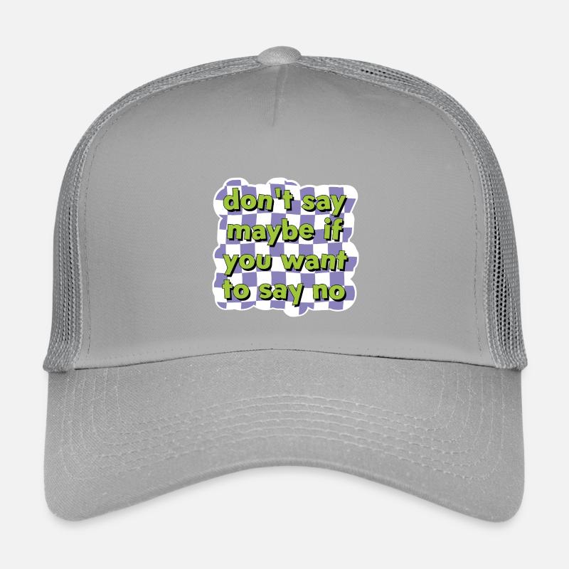 Communication directe – Dites non avec style Casquette trucker enfant