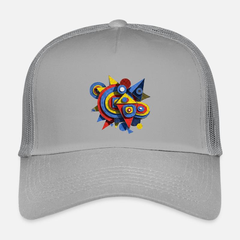 Art Motif Modern Abstract Kids’ Trucker Cap