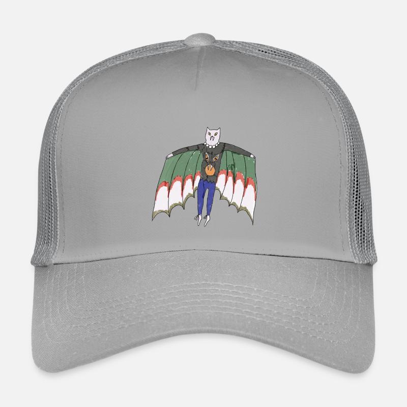 Vampire Cat Kids’ Trucker Cap
