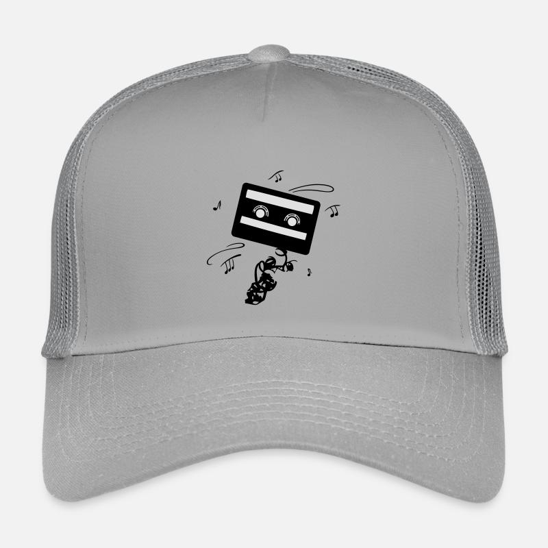 Kassette - Kinder Trucker-Cap - Hellgrau