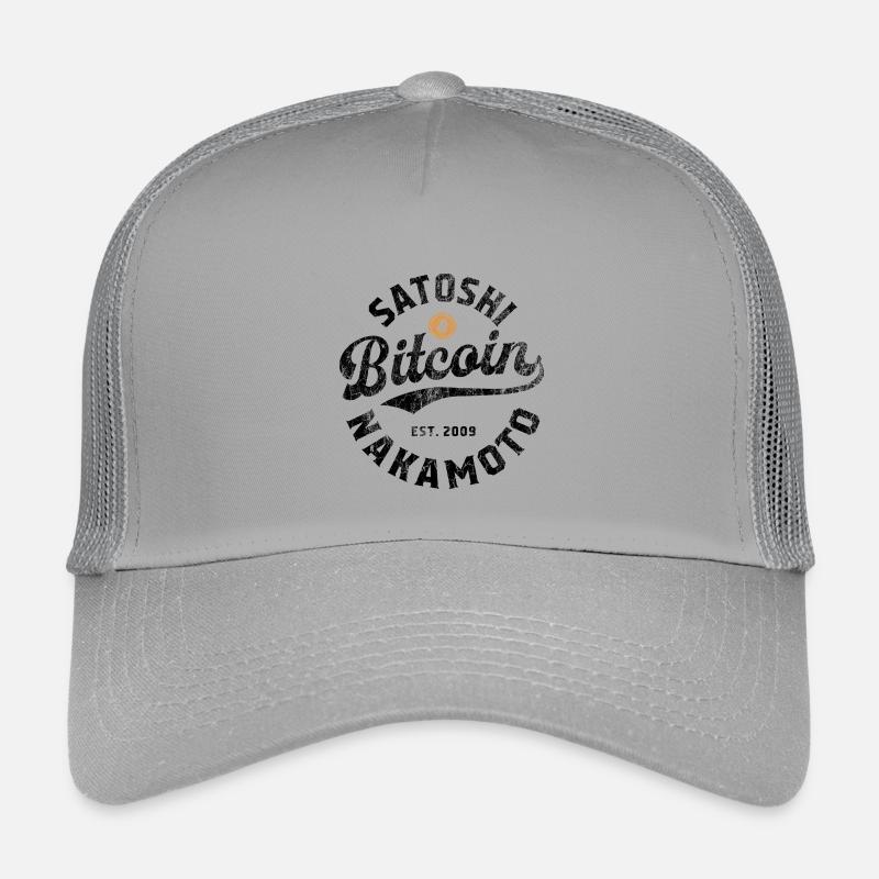 Bitcoin Satoshi Nakamoto Casquette trucker enfant