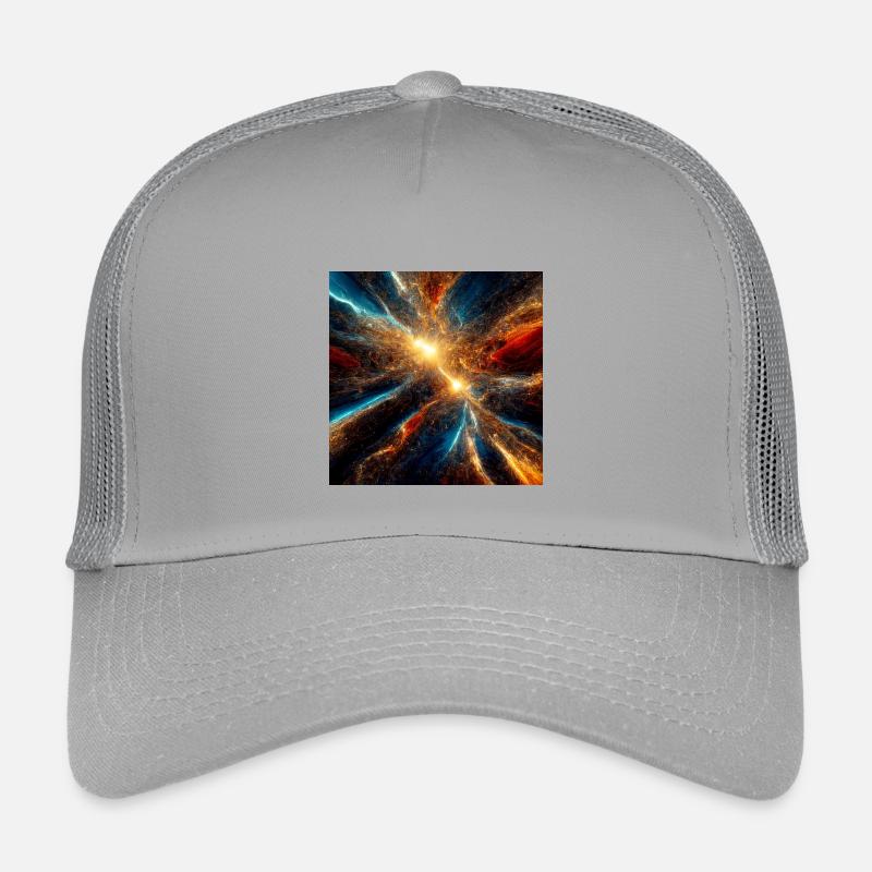 Kosmische Explosionsfarben Kinder Trucker-Cap
