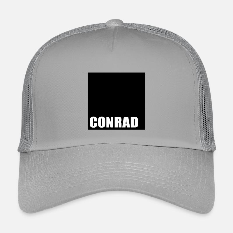 JUNGE VORNAME CONRAD - Kinder Trucker-Cap - Hellgrau