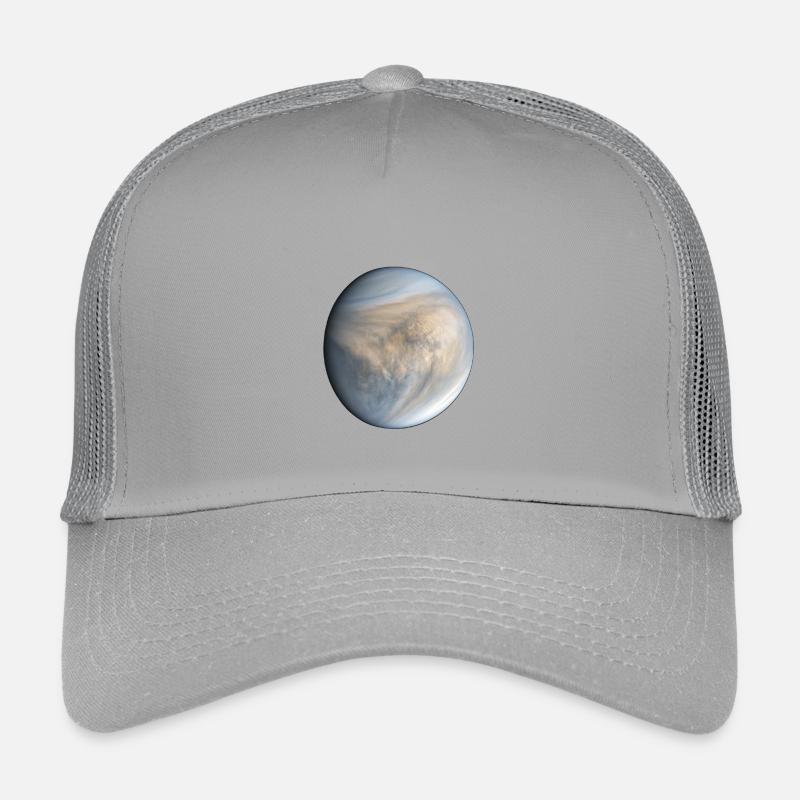Venus-Planet - Kinder Trucker-Cap - Hellgrau