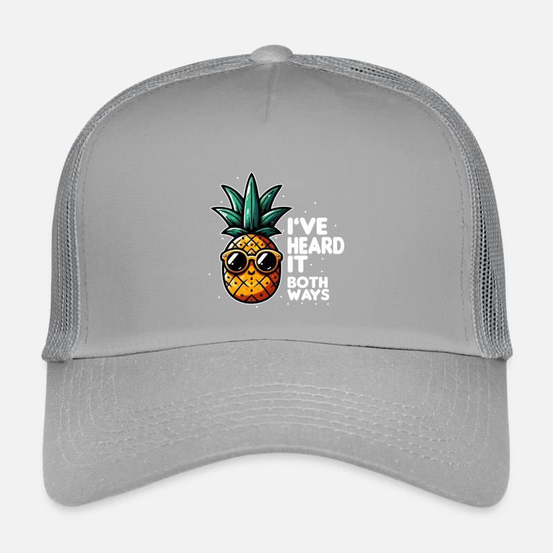 Ananas Slogan Double Sens Casquette trucker enfant
