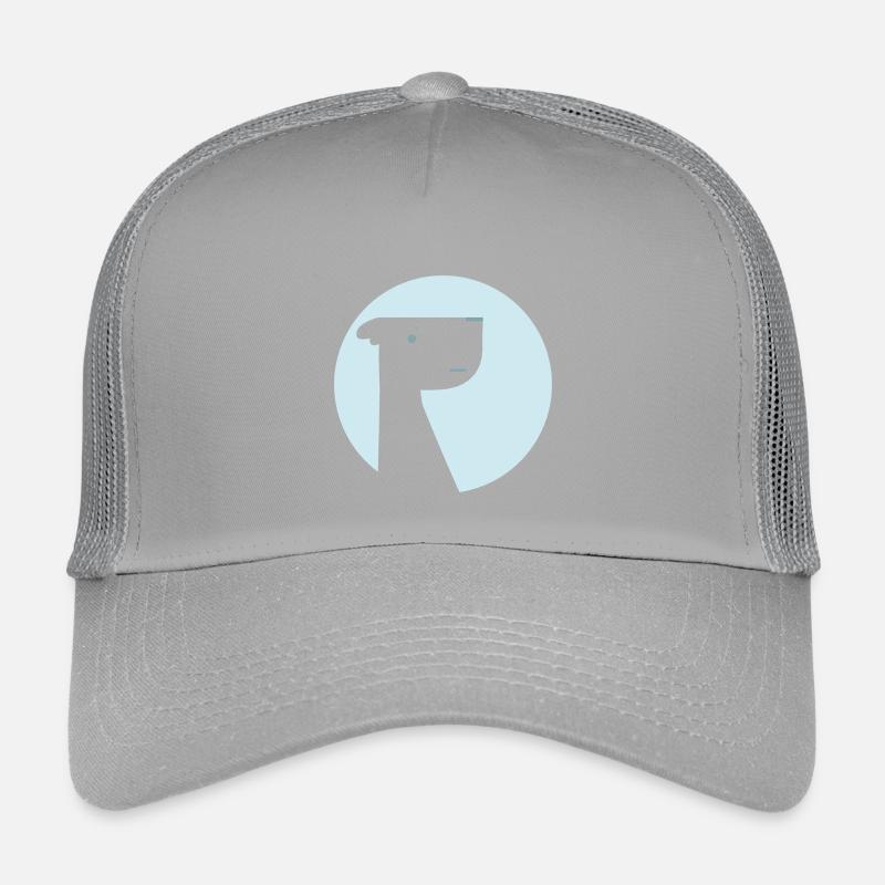 Zours - Kinder Trucker-Cap - Hellgrau