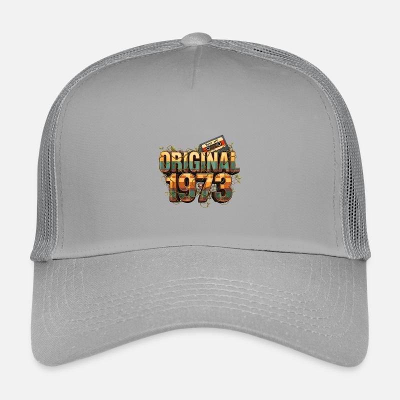 Original 1973 Retro - Kids’ Trucker Cap - light grey