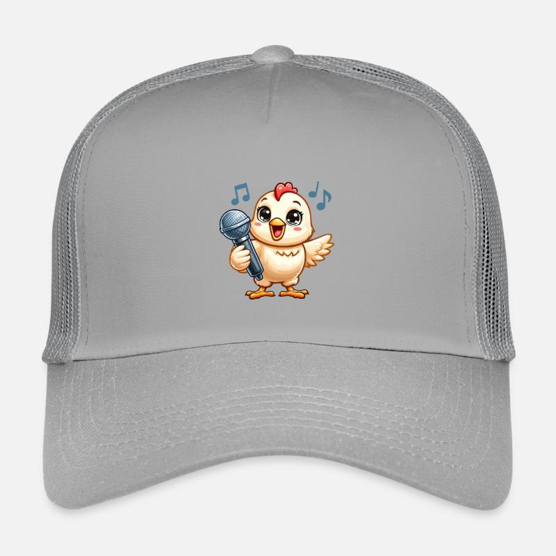 Chick Karaoke with Microphone Kids’ Trucker Cap