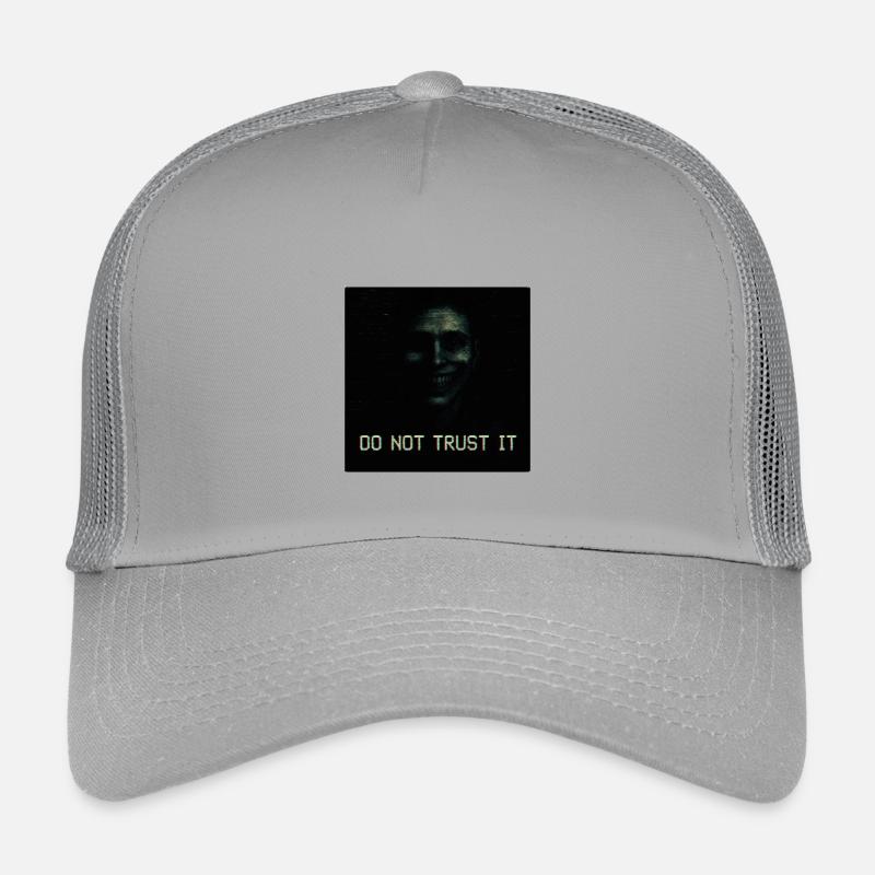 Ne lui faites pas confiance Glitch Horror Casquette trucker enfant