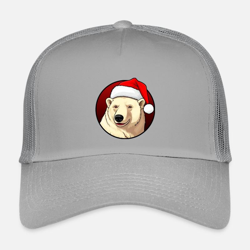 Polar Bears Christmas Kids’ Trucker Cap
