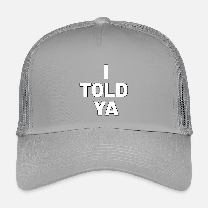 Je te l’avais dit, Challengers drôles Tee Casquette trucker enfant