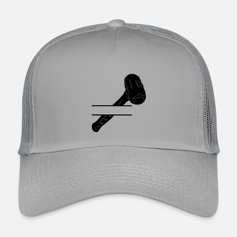 Hammermonogramm zum Abbruch Kinder Trucker-Cap