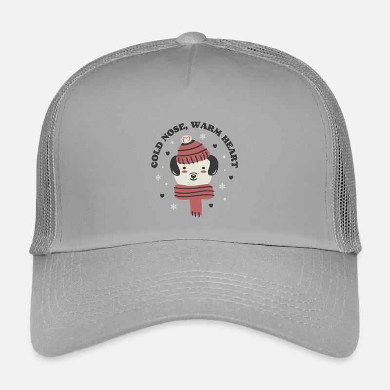 Cold Nose Warm Heart Kids’ Trucker Cap