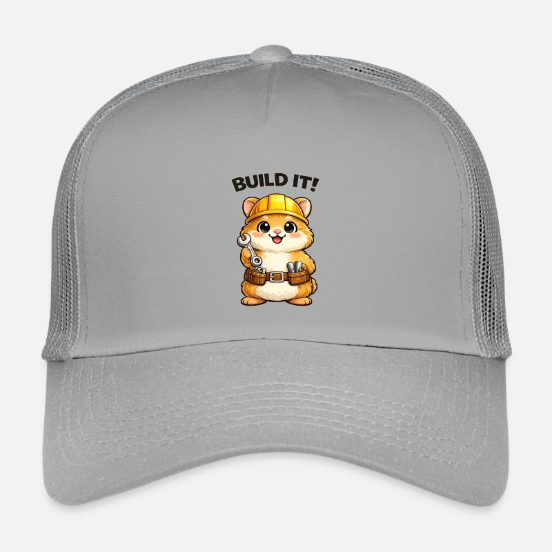 Construction trolley: construction helmet and tools Kids’ Trucker Cap