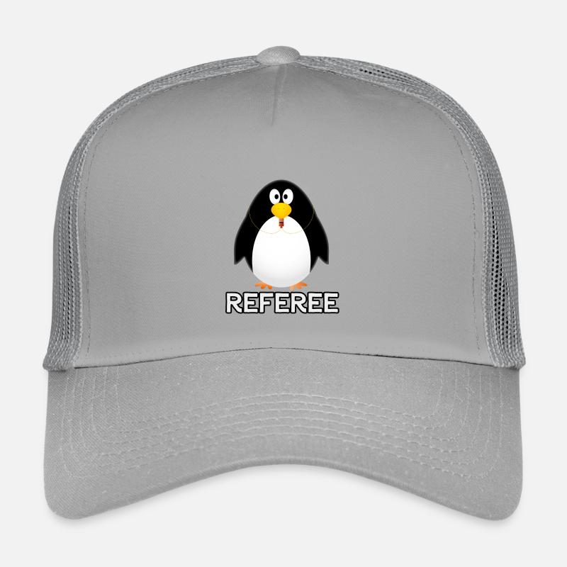 Referee - Schiedsrichter - Kinder Trucker-Cap - Hellgrau