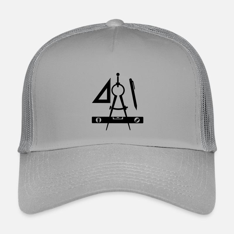 Logo des Architekten Kinder Trucker-Cap