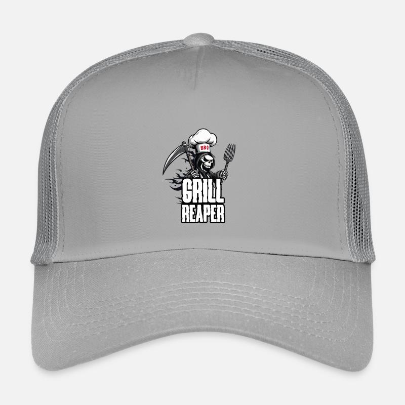 Grill Reaper – Conception de barbecue pour les maîtres du gril Casquette trucker enfant