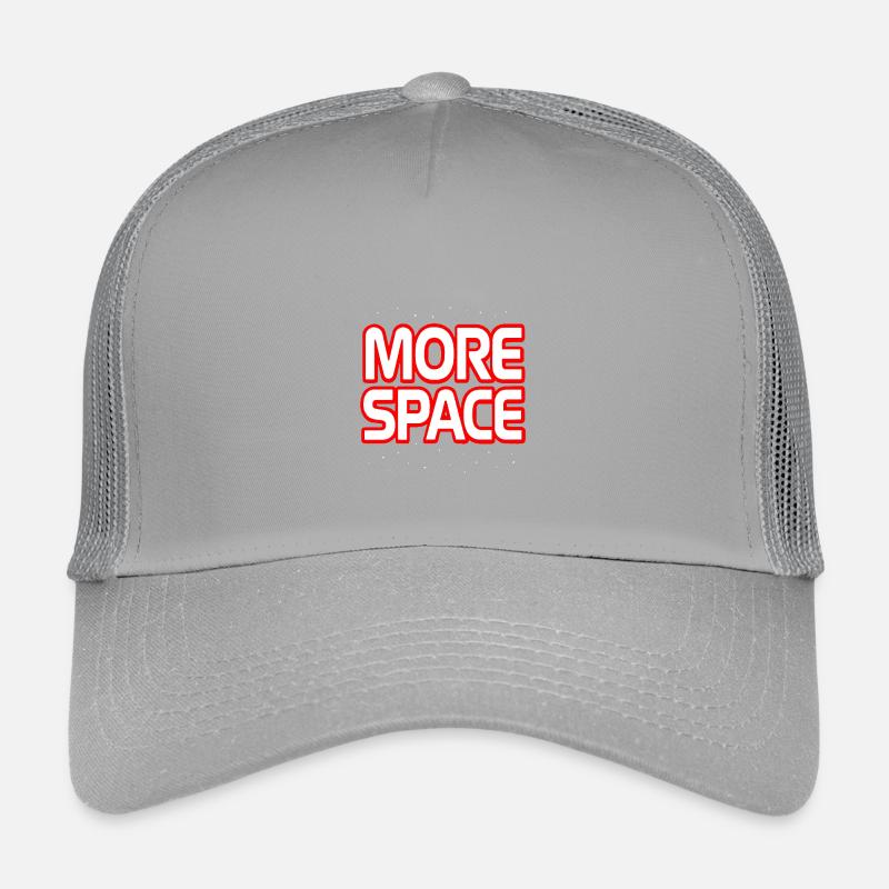 More Space Neon Text Kids’ Trucker Cap