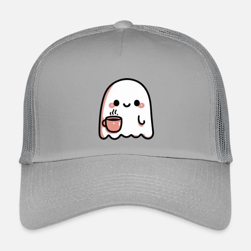 Fantôme Café Kawaii Casquette trucker enfant
