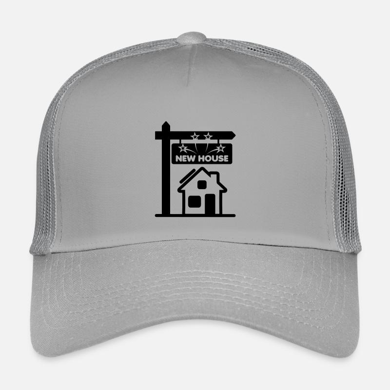Transparent logo signboard new house " Kids’ Trucker Cap