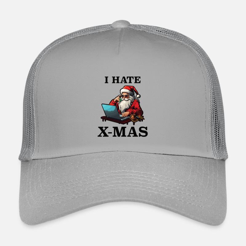 Le Père Noël déteste Noël Casquette trucker enfant
