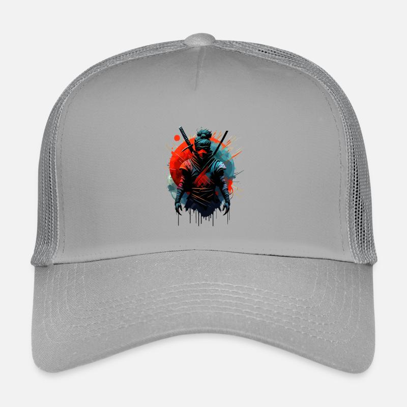 Kriegerischer Ninja Samurai Japan Kinder Trucker-Cap