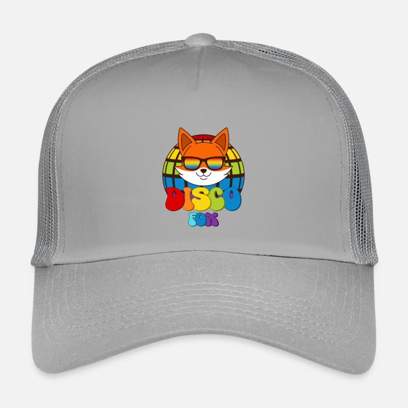 Disco Fox Discokugel Fuchs Sonnenbrille Discofox Kinder Trucker-Cap
