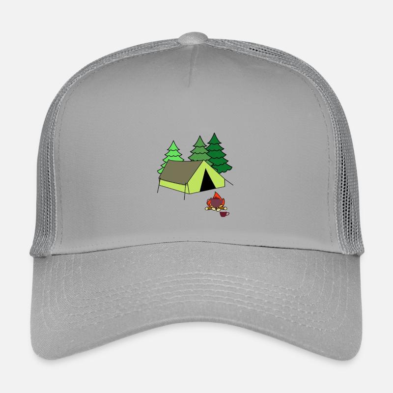 Feu de camp Tente de feu Camp Camping Camping Casquette trucker enfant