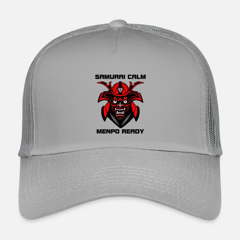 Ruhig wie ein Samurai – Menpo Ready Kinder Trucker-Cap