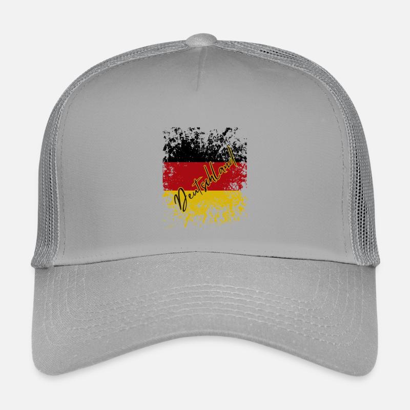 German Grunge Flag, German Pride Kids’ Trucker Cap