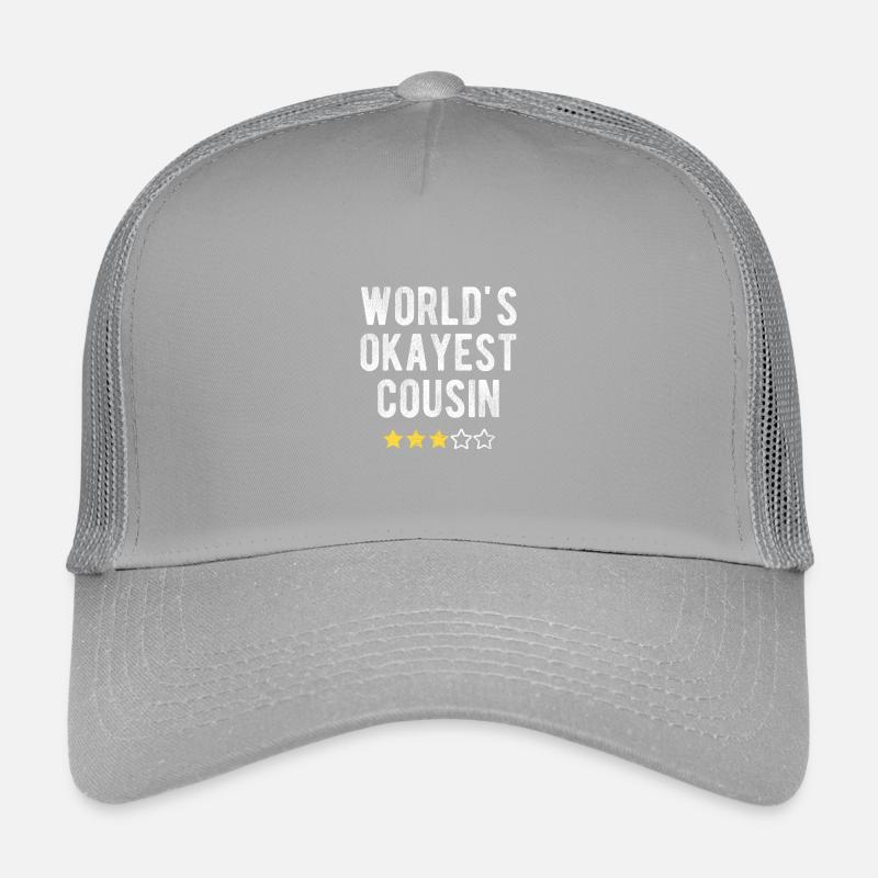 Le cousin le plus correct du monde Cousin drôle disant Casquette trucker enfant