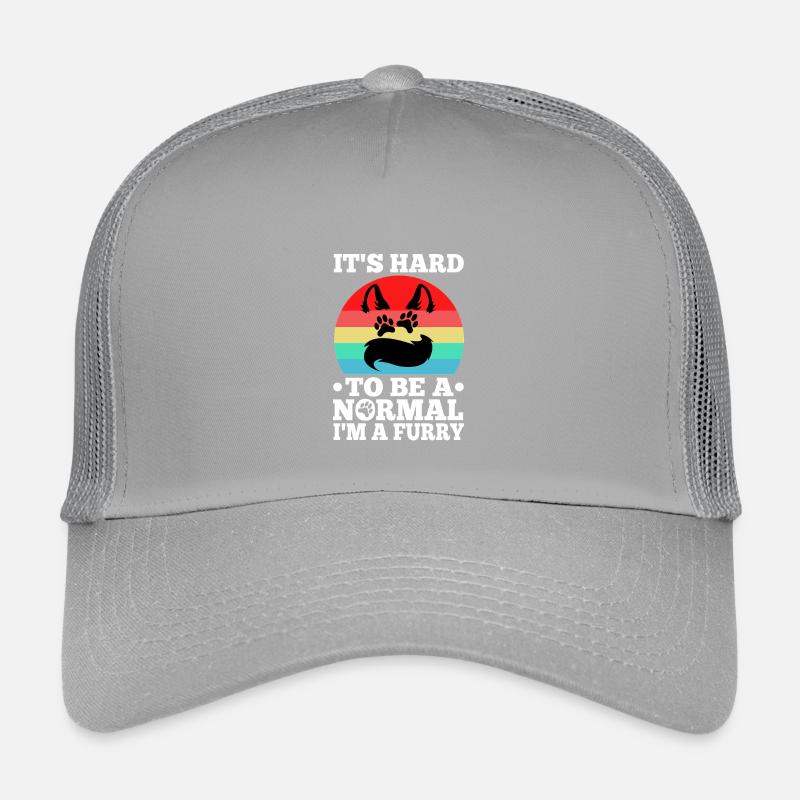 It's Hard To Be A Normal I'm A Furry Kids’ Trucker Cap