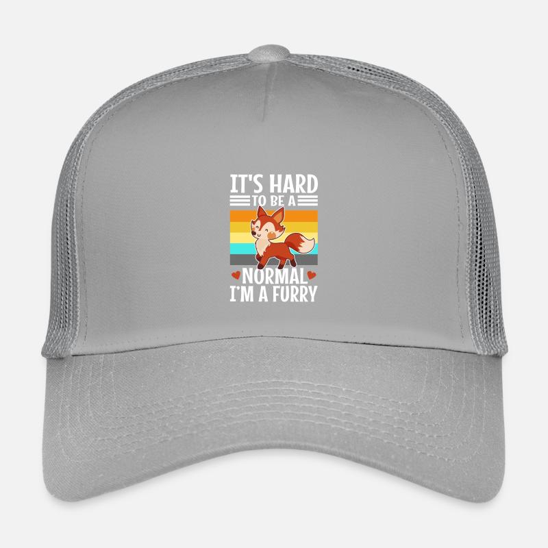 It's Hard To Be A Normal I'm A Furry Kids’ Trucker Cap