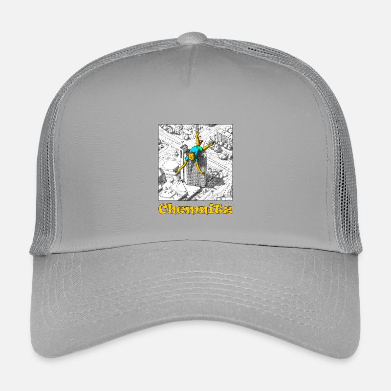 Chemnitz Kulturhauptstadt Comic - Kinder Trucker-Cap - Hellgrau