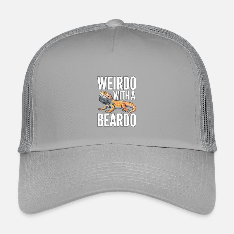 Weirdo mit Bartkind Kinder Trucker-Cap