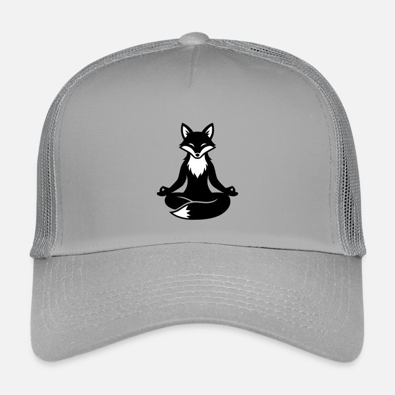Fox Yoga Meditation Kids’ Trucker Cap