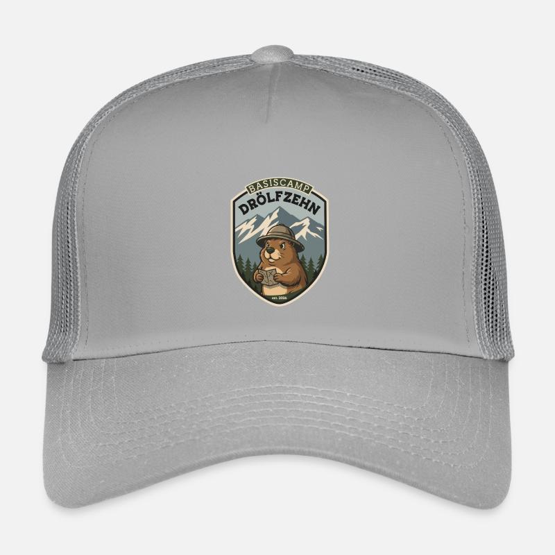 Basiscamp Drölfzehn – Das Patch vom Camp - RCCX Kinder Trucker-Cap