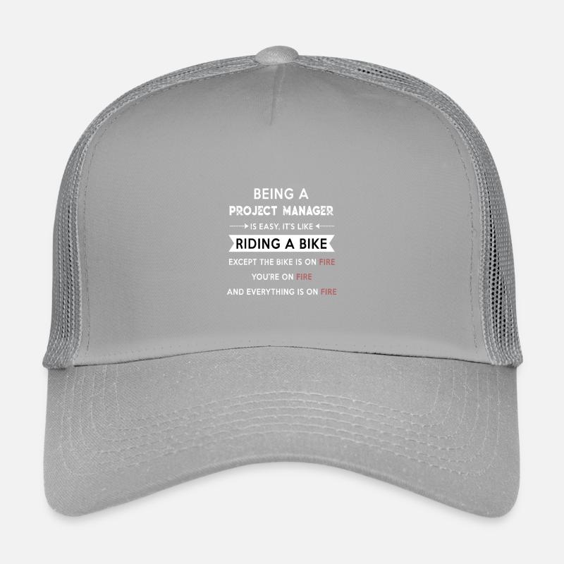 Projektleiter im Feuer Kinder Trucker-Cap